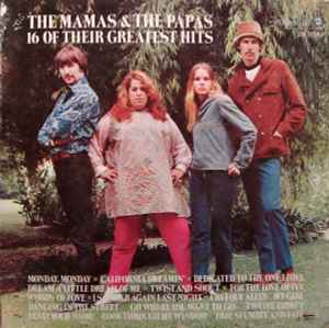 The Mamas & The Papas - 16 Of Their Greatest Hits album cover