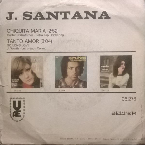 last ned album J Santana - Chiquita María