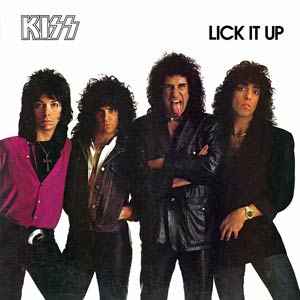 Kiss - Lick It Up album cover