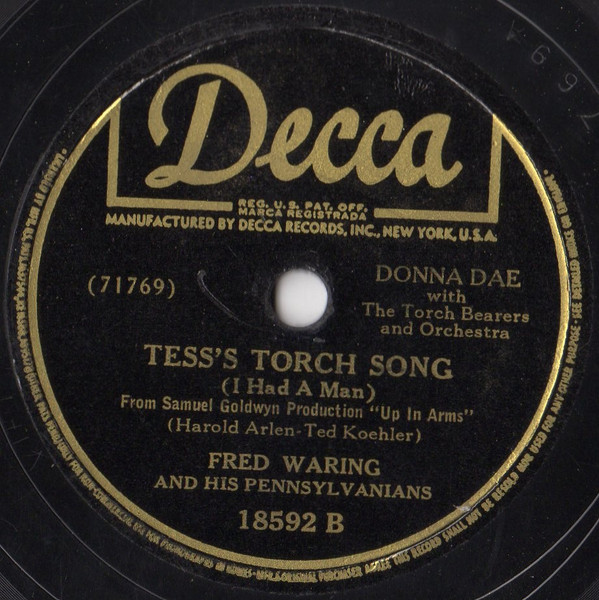 descargar álbum Fred Waring And His Pennsylvanians - Now I Know Tesss Torch Song I Had A Man