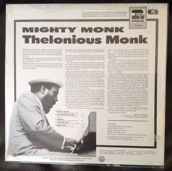 Album herunterladen Thelonious Monk - Mighty Monk