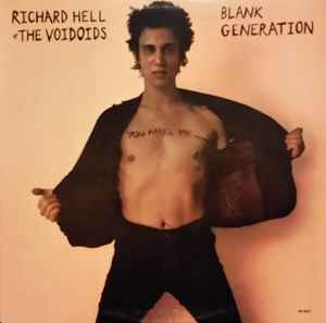 Richard Hell & The Voidoids - Blank Generation album cover