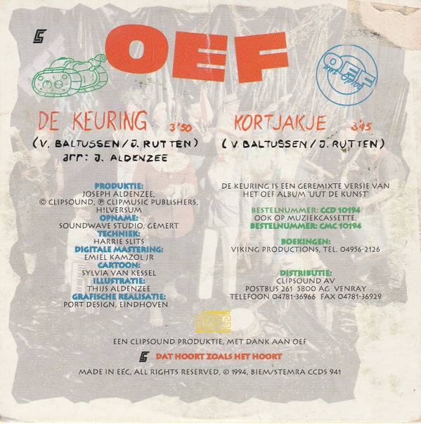last ned album Oef - De Keuring