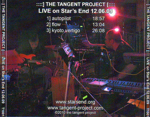 last ned album The Tangent Project - LIVE On Stars End 120609
