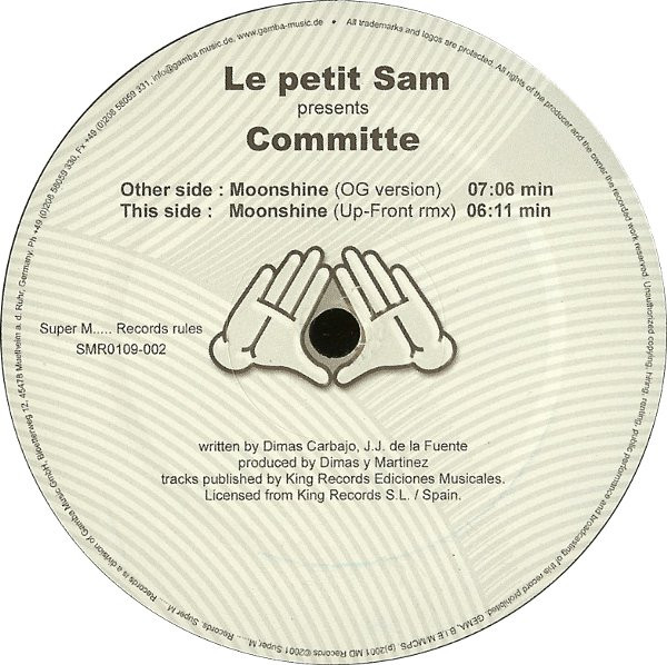 last ned album Le Petit Sam Presents Committe - Moonshine