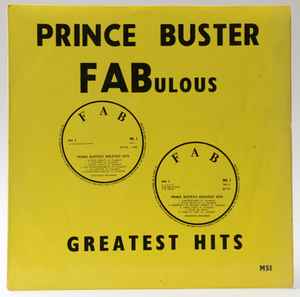 Prince Buster - Fabulous Greatest Hits album cover