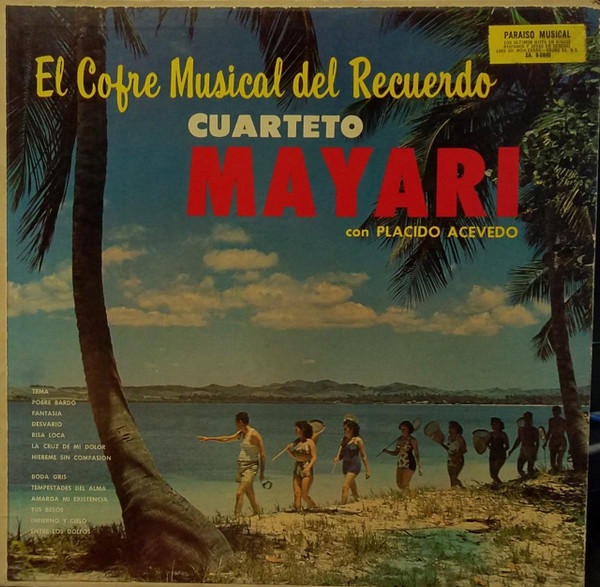 LP Cuarteto Mayari CUARTETO TABU TRIO MATAMOROR PLACIDO ACEVEDO