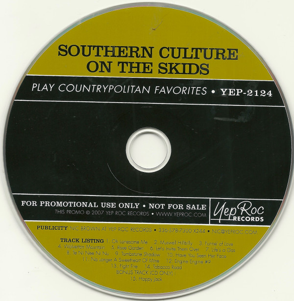 télécharger l'album Southern Culture On The Skids - Countrypolitan Favorites