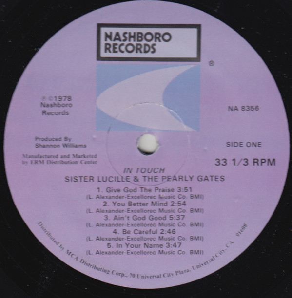last ned album Sister Lucille Pope & The Pearly Gates - In Touch