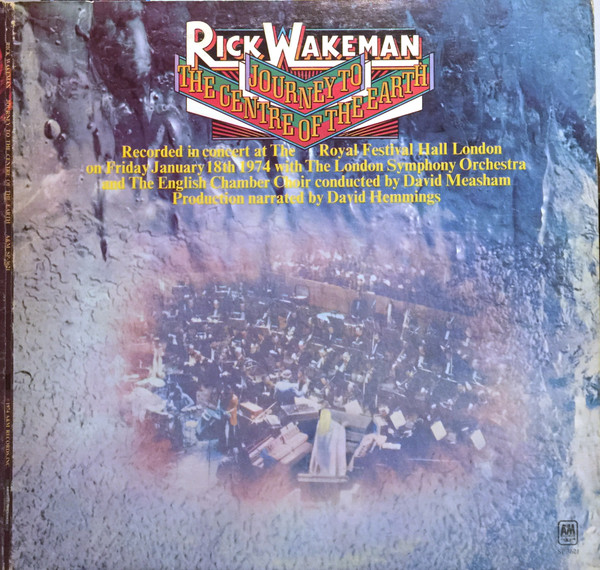 Rick Wakeman – Journey To The Centre Of The Earth (1974, Gatefold