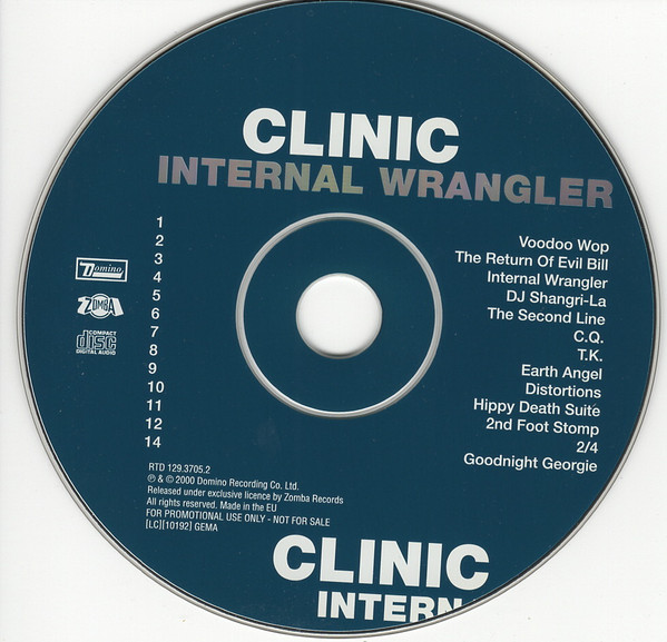 Clinic – Internal Wrangler (2000, CD) - Discogs