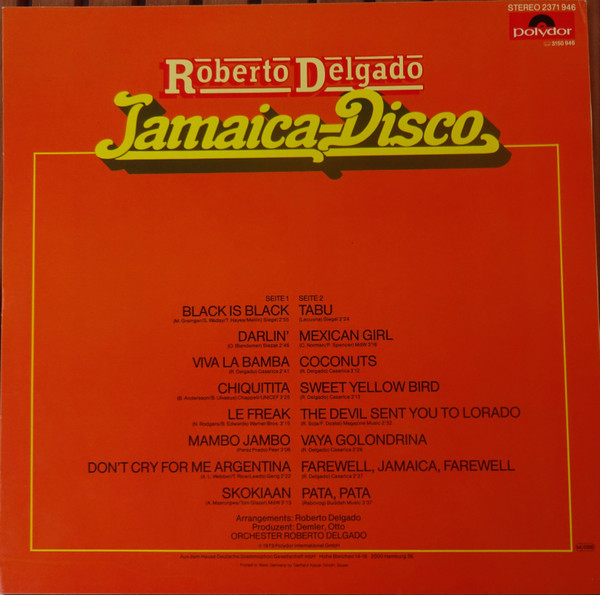 Album herunterladen Roberto Delgado - Jamaica Disco