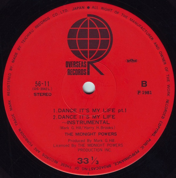 baixar álbum Midnight Powers - Dance Its My Life