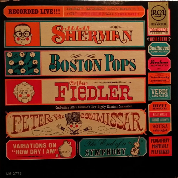 Allan Sherman, Arthur Fiedler Conducting The Boston Pops Orchestra