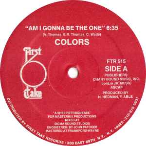 Am I Gonna Be The One - Colors