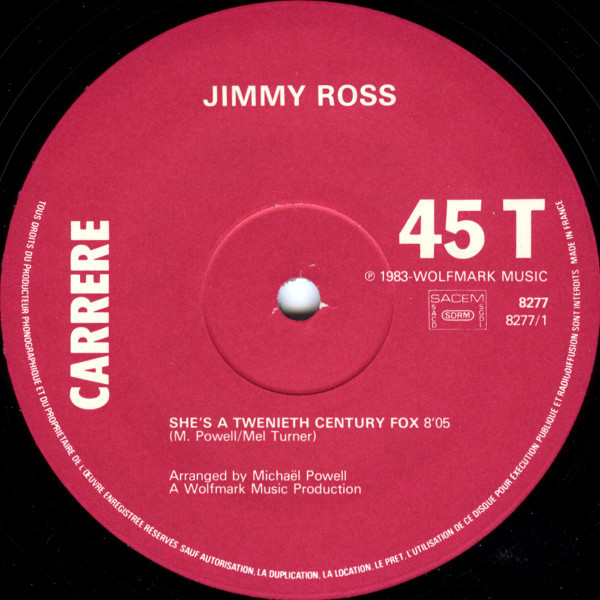 Album herunterladen Jimmy Ross - Shes A Twenieth Century Fox