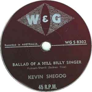 Kevin Shegog - Ballad Of A Hill Billy Singer album cover