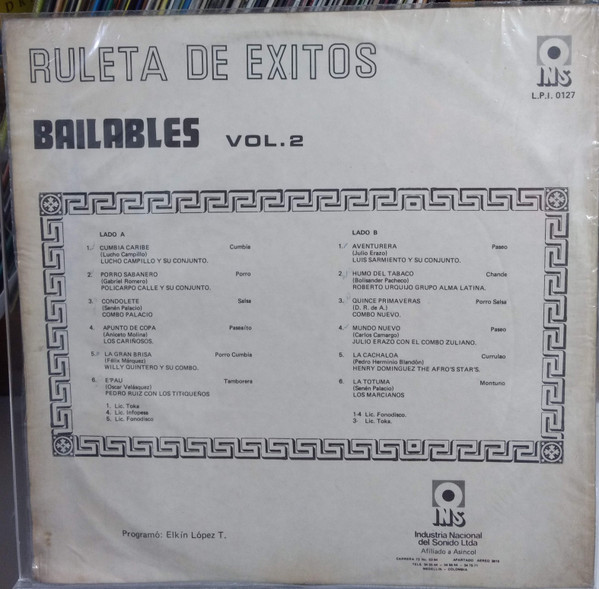 baixar álbum Various - Ruleta De Éxitos Bailables Vol2