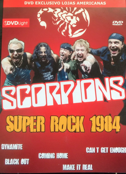 Scorpions – Super Rock '84 In Japan (DVD) - Discogs