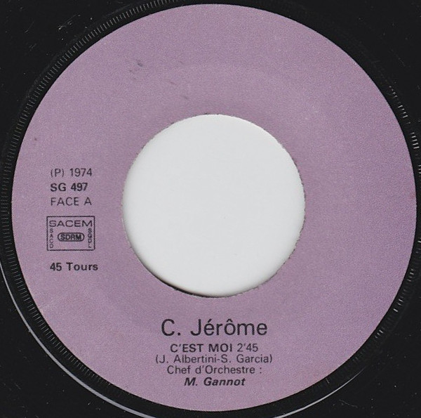 C. Jerome – C'Est Moi (1974, CIDIS Pressing, Vinyl) - Discogs