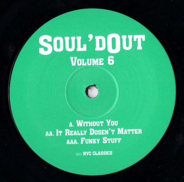 Soul' Dout - Volume 6 (2002, Vinyl) - Discogs