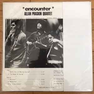 Allan Praskin Quartet – Encounter (1971, Vinyl) - Discogs