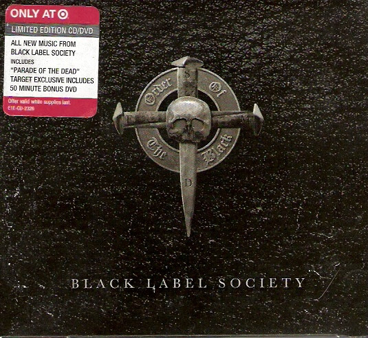 Black Label Society – Order Of The Black (2010, Best Buy Edition, CD)