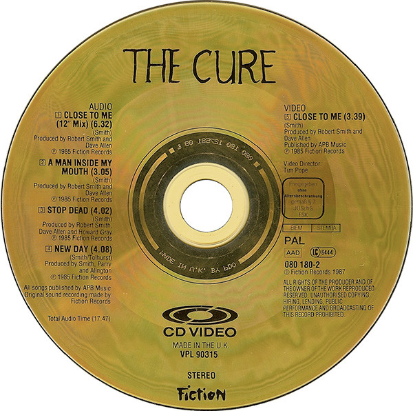 descargar álbum The Cure - Close To Me