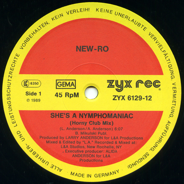 last ned album NewRo - Shes A Nymphomaniac