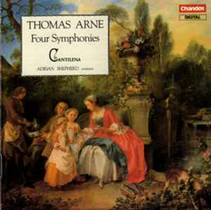 Thomas Arne - Four Symphonies album cover