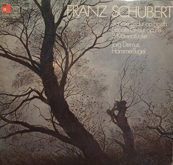 Jörg Demus D CIT 78 Schubert Sonaten si bémol G majeur d.894 2 LP 960 BASF 