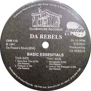 DA Rebels - Basic Essentials album cover
