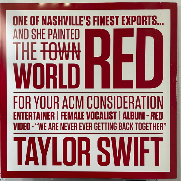 Red (Taylor's Version) Limited Edition Red Vinyl: CDs  