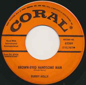 Buddy Holly - Brown-Eyed Handsome Man / Wishing album cover