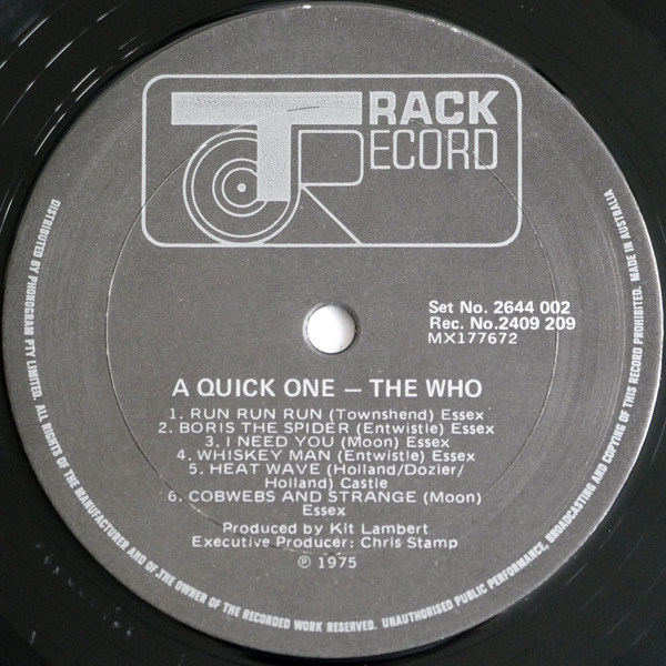 Album herunterladen The Who - A Quick One The Who Sell Out