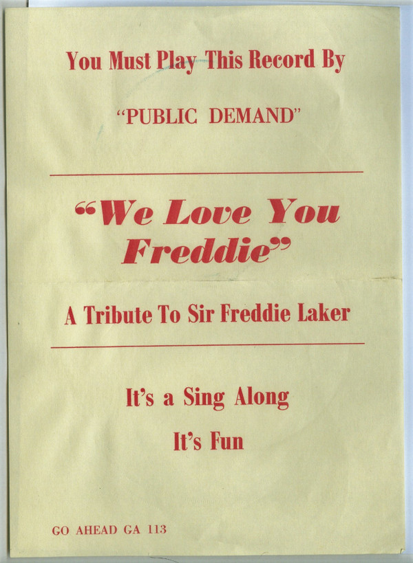 lataa albumi Public Demand - We Love You Freddie