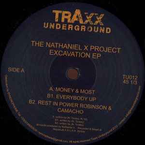 The Nathaniel X Project - Excavation EP album cover