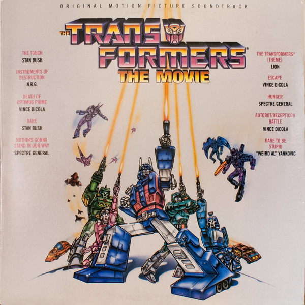 Transformers The Movie 1986 poster style logo decal sticker G1 80s autobot toy 