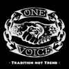 One Voice (17) - Tradition Not Trend