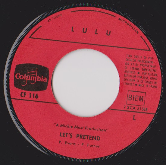 baixar álbum Lulu - Lets Pretend To Sir With Love