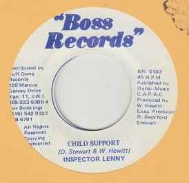 Inspector Lenny - Child Support album cover