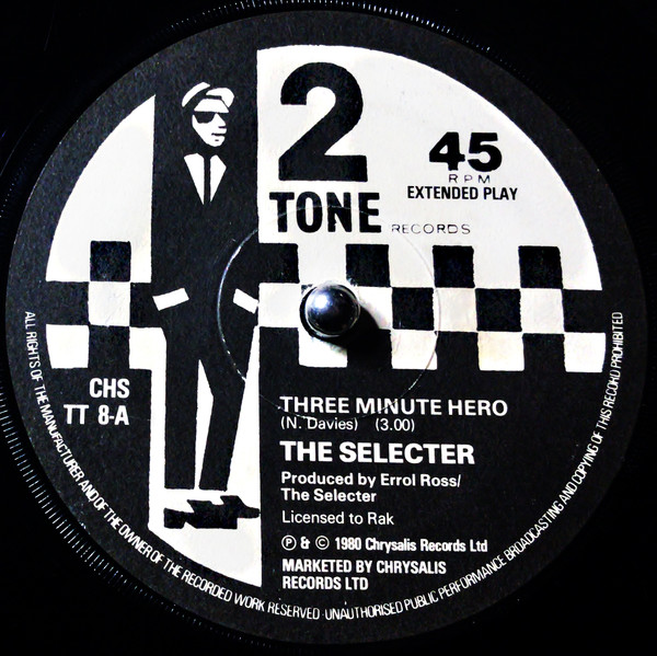 The Selecter – Three Minute Hero / James Bond (1980, Injection