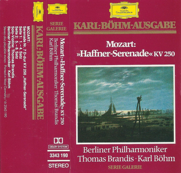 Mozart, Berliner Philharmoniker, Thomas Brandis, Karl Böhm