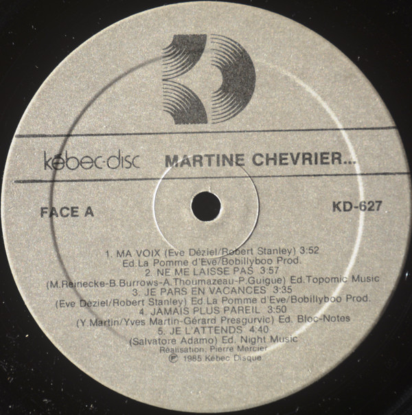 baixar álbum Martine Chevrier - Martine Chevrier