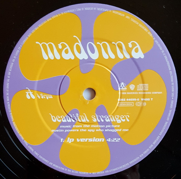 baixar álbum Madonna - Beautiful Stranger Music From The Motion Picture Austin Powers The Spy Who Shagged Me