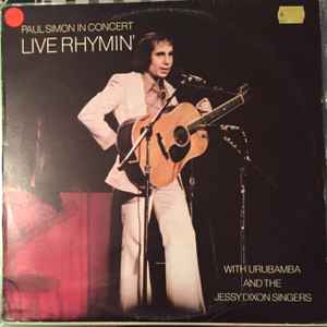 Paul Simon Live Rhymin' (Vinyl) - Discogs