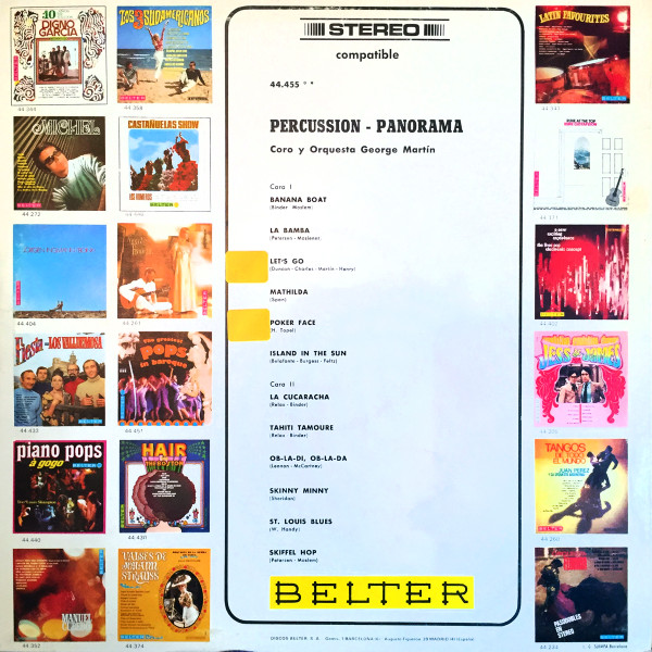 descargar álbum Coro Y Orquesta George Martin - Percussion Panorama