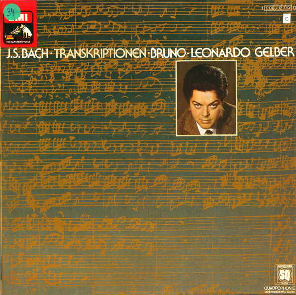 baixar álbum J S Bach, Bruno Leonardo Gelber - Transkriptionen