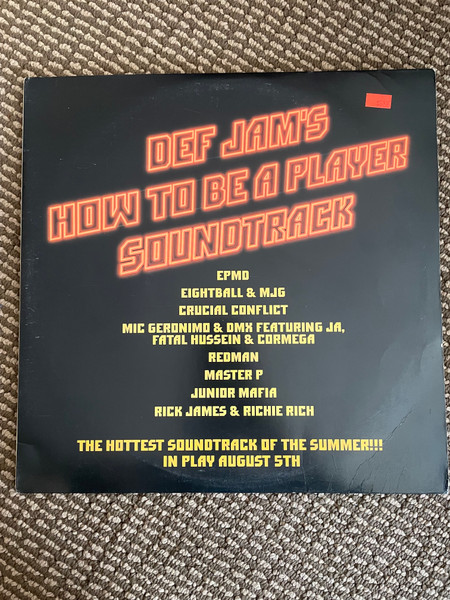 Def Jam's How To Be A Player Soundtrack (1997, Die Cut , Vinyl 