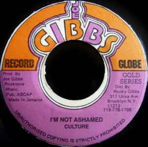 Culture – I'm Not Ashamed (Vinyl) - Discogs